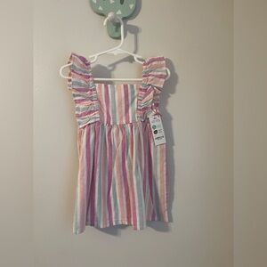 Carter's Multicolor Striped Casual Dress